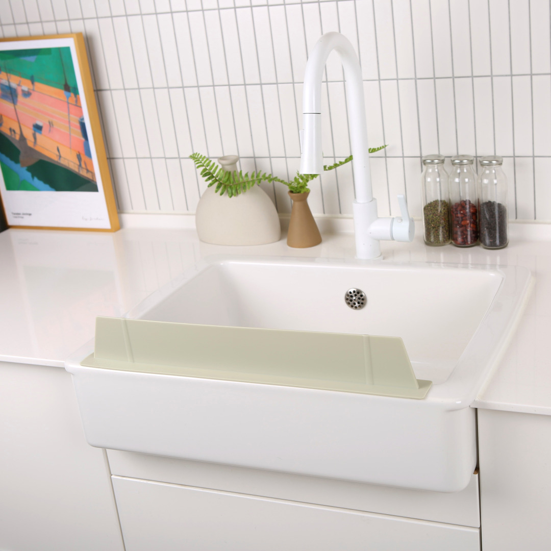 테이블리즘 실리콘 싱크대물막이, 내츄럴베이지, 1개 8,700원