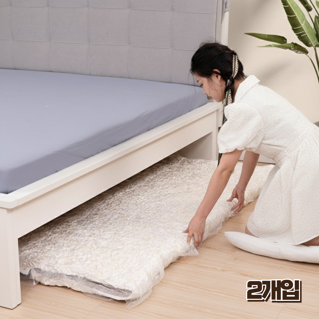 홈앤힐링 이불 압축팩 특대형 매트리스 비닐압축팩 1+1, 1세트, 2개입 21,800원