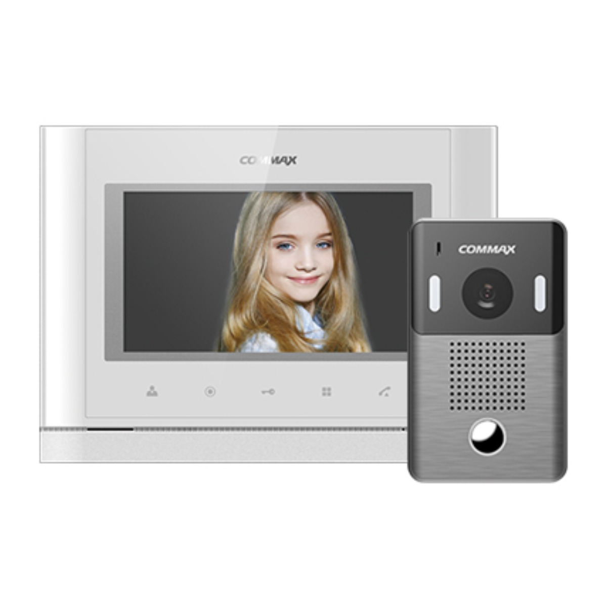 코맥스 아날로그 비디오폰 CAV-43Y 블랙/DRC-4Y 초인종포함 아파트 빌라 교체 설치, CAV-77MG/DRC-4Y 화이트 200,000원