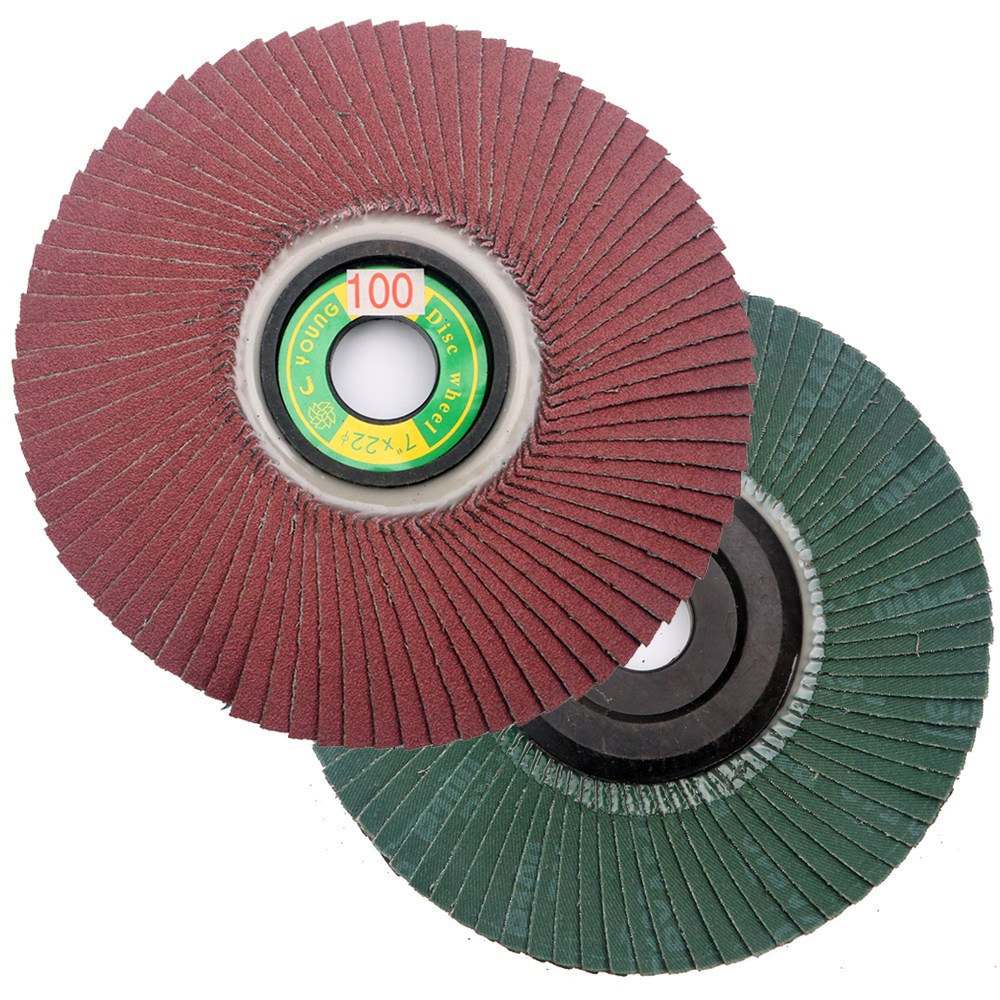 휠페이퍼 7인치 180mm 내경 22mm 해바라기 페파 원형 그라인더 디스크 사포 휠페파 원형사포 그라인더날 그라인드 디스크휠페이퍼 샌드페파 1개, 1개 4,950원