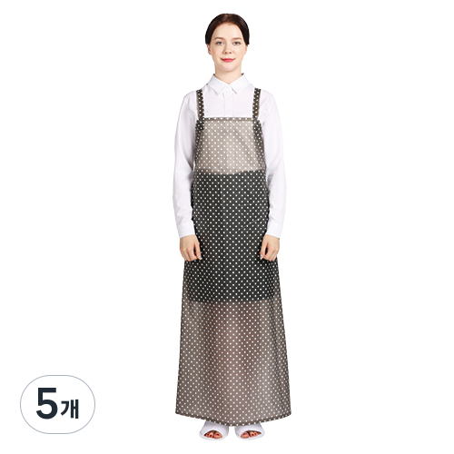 웰프런 반투명 우레탄 유니도트 방수 앞치마 대 37,500원