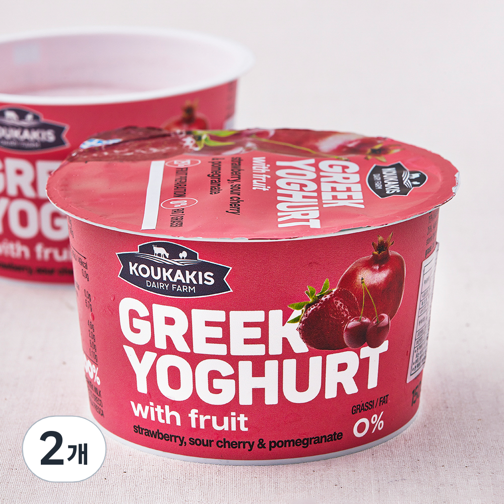 [로켓프레시] 코우카키스 그릭요거트 딸기 사워체리 석류 11,830원