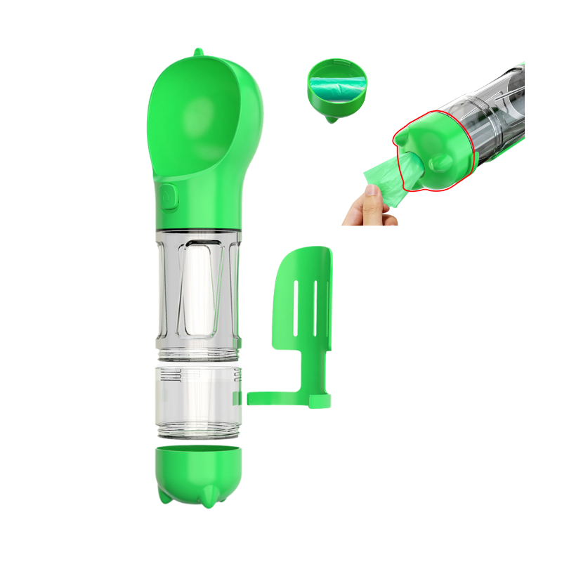 [Roomfittie 루미피티] 강아지 산책용 4in1 물병 300ml (급수+간식+배변봉투+삽) 반려견 휴대용 물통 14,900원