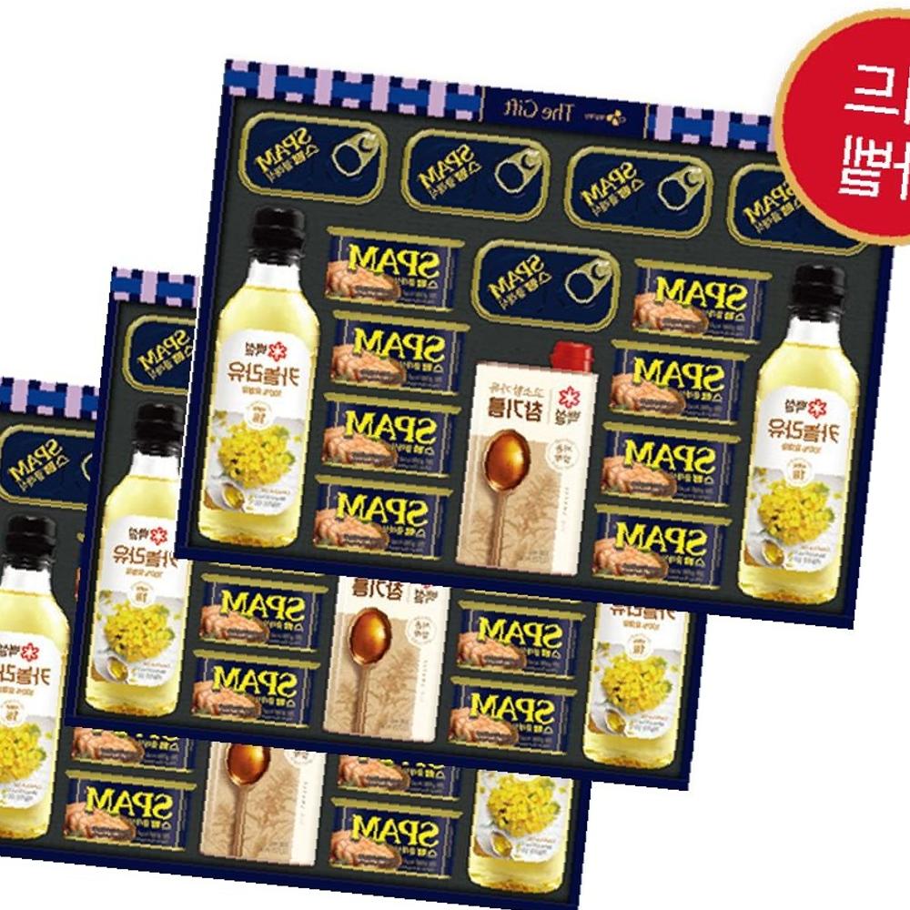 LW CJ스팸 레드라벨선물세트 한박스(3세트입) 명절 OC_0206TCM 339,720원