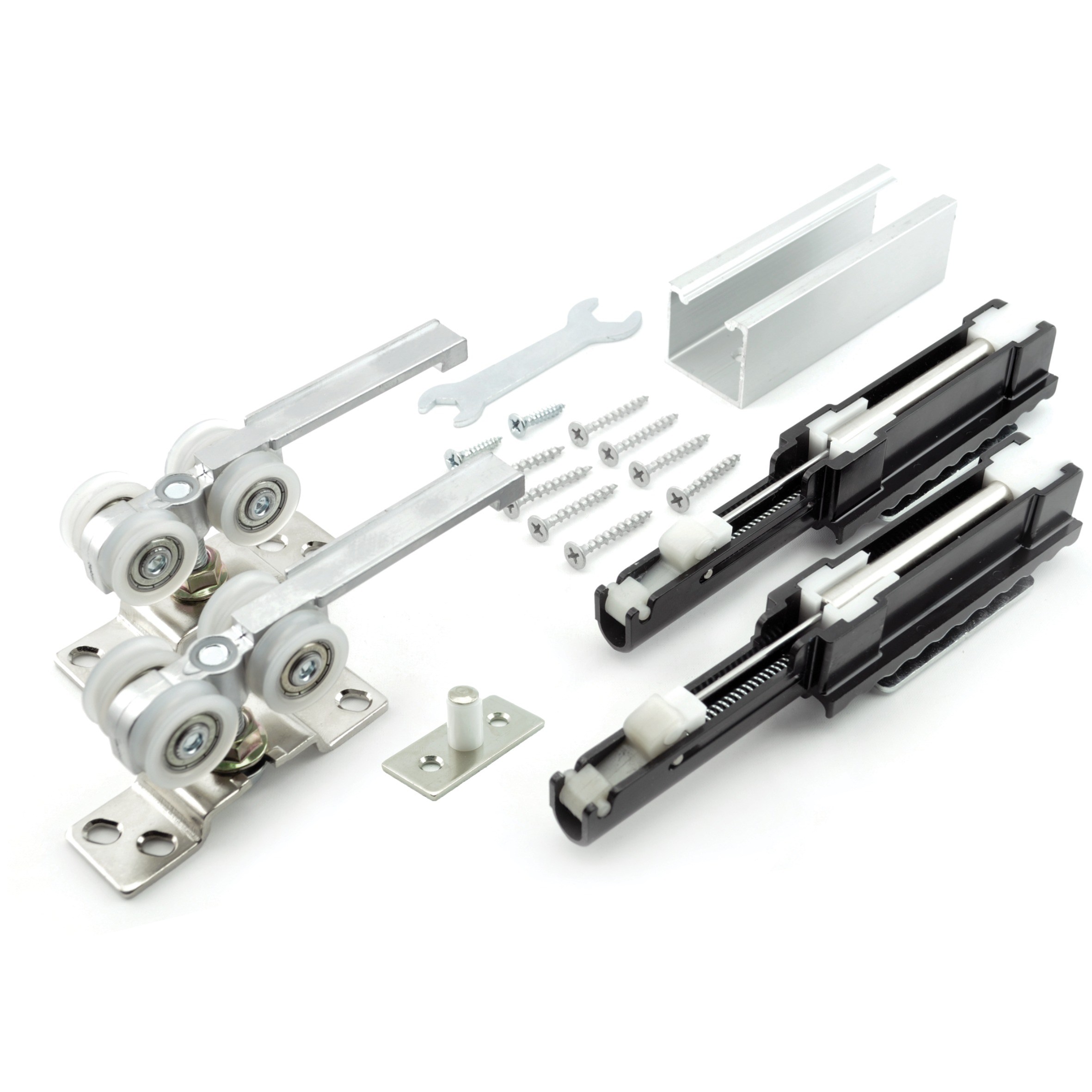 로드하드웨어 댐핑 슬라이딩 도어 RHDS2-4R33 / 양방향 댐핑도어시스템 로라 세트, 1개 58,000원