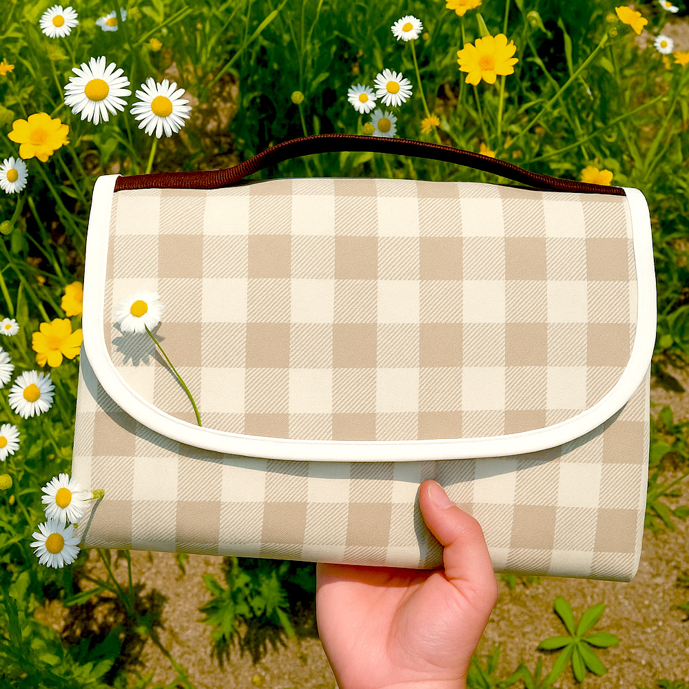 까사재클린 피크닉 대형 방수 체크 매트 돗자리 5,000원