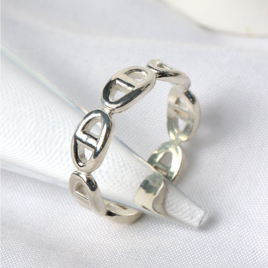 오로프 자체제작 순은 S925 더블디 유광 무광 가드링 실버 데일리 커플 반지 7호~23호 48,600원