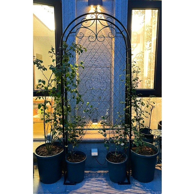 정원 아치 유럽 마당 테라스 장미 넝쿨 사각 철제 지지대 30,500원