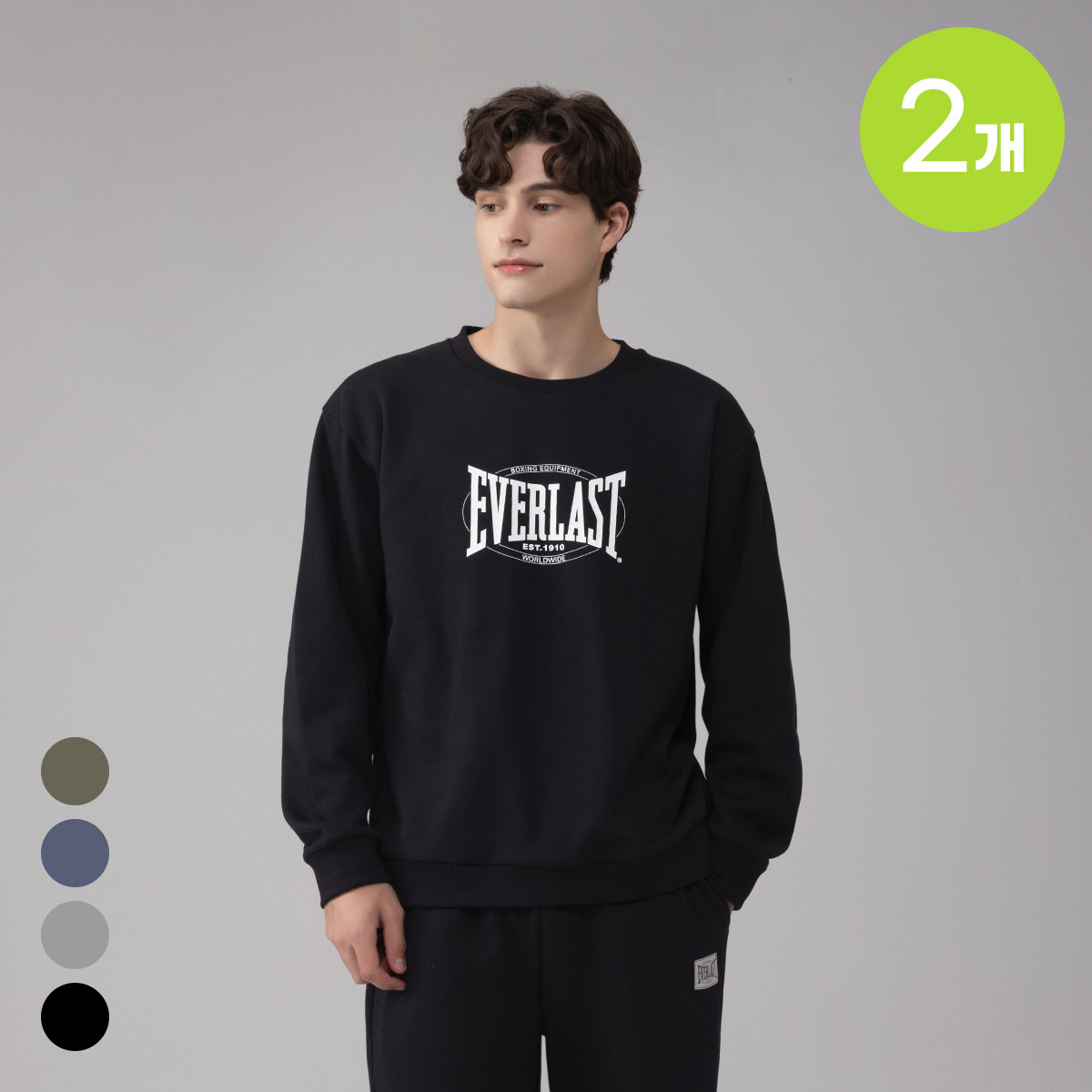 에버라스트 1+1 남자 기모 맨투맨 티셔츠 긴팔티 53,600원