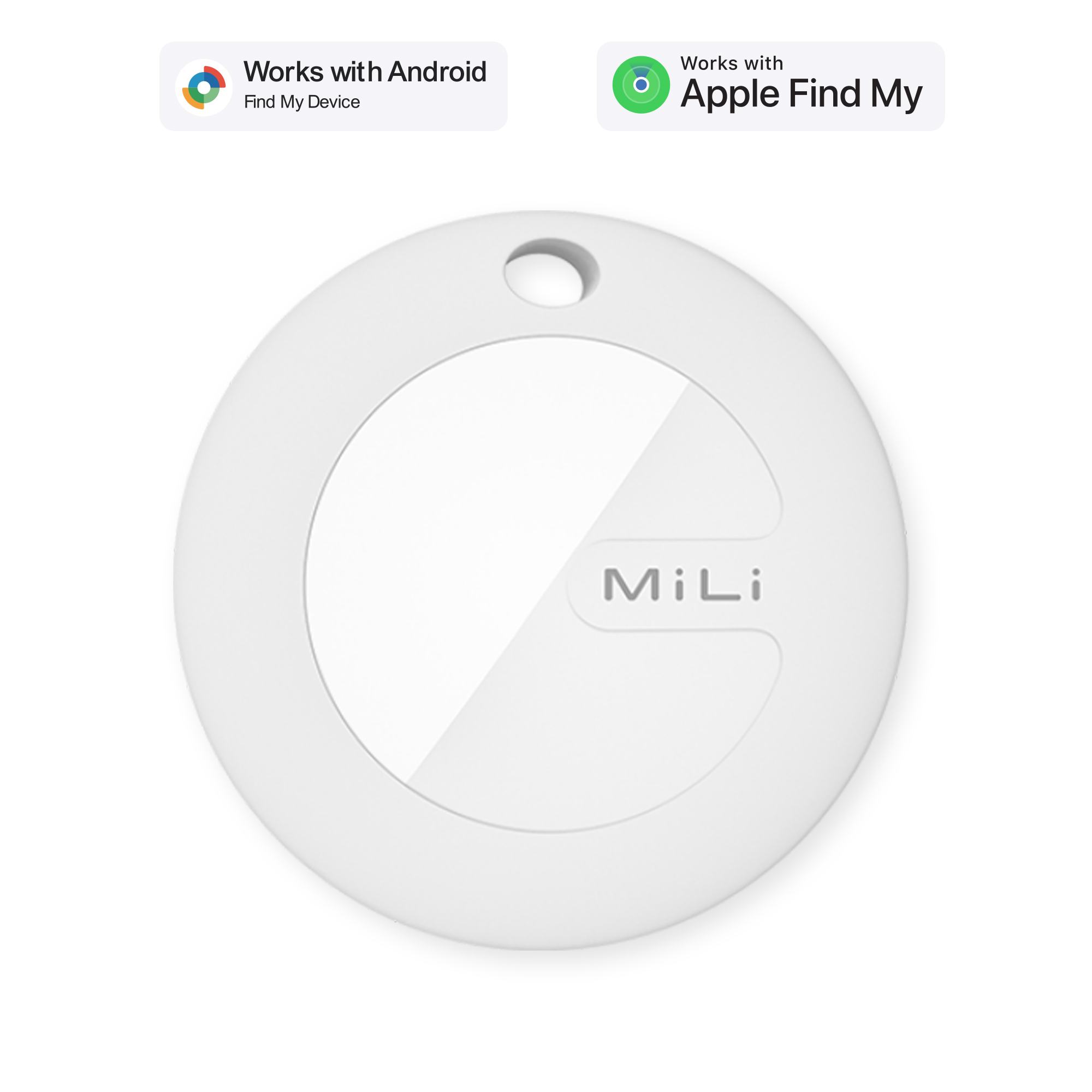 MiLi 미태그 위치추적기 애플 안드로이드 겸용 에어태그 스마트태그 미아 도난 분실방지 18,900원