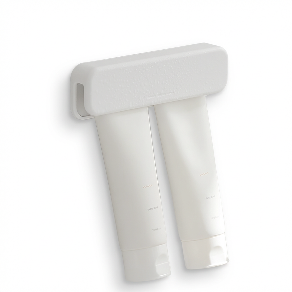 내집클로버 튜브홀더 치약거치대 3구, 화이트, 2개 13,870원