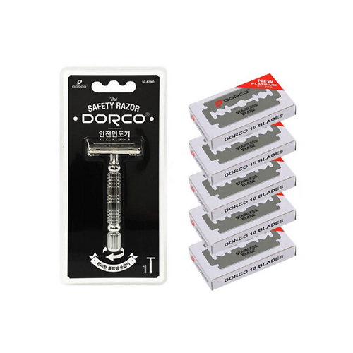 도루코 안전면도기 + 화장도 양날면도날 50p 39,500원