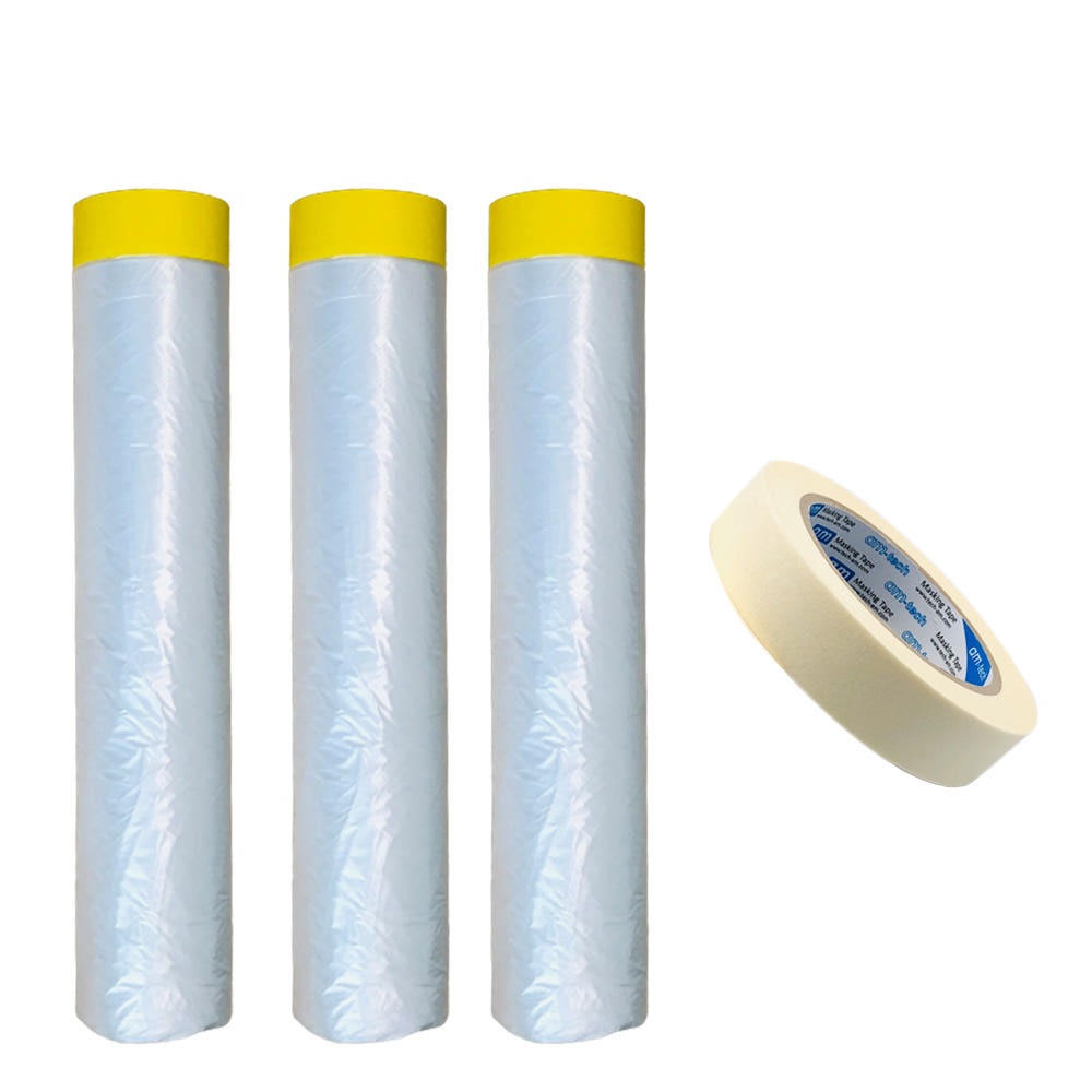 리더스 비닐 커버링테이프 마스킹 카바링 투명 보양 비닐 세트, 1세트 17,200원