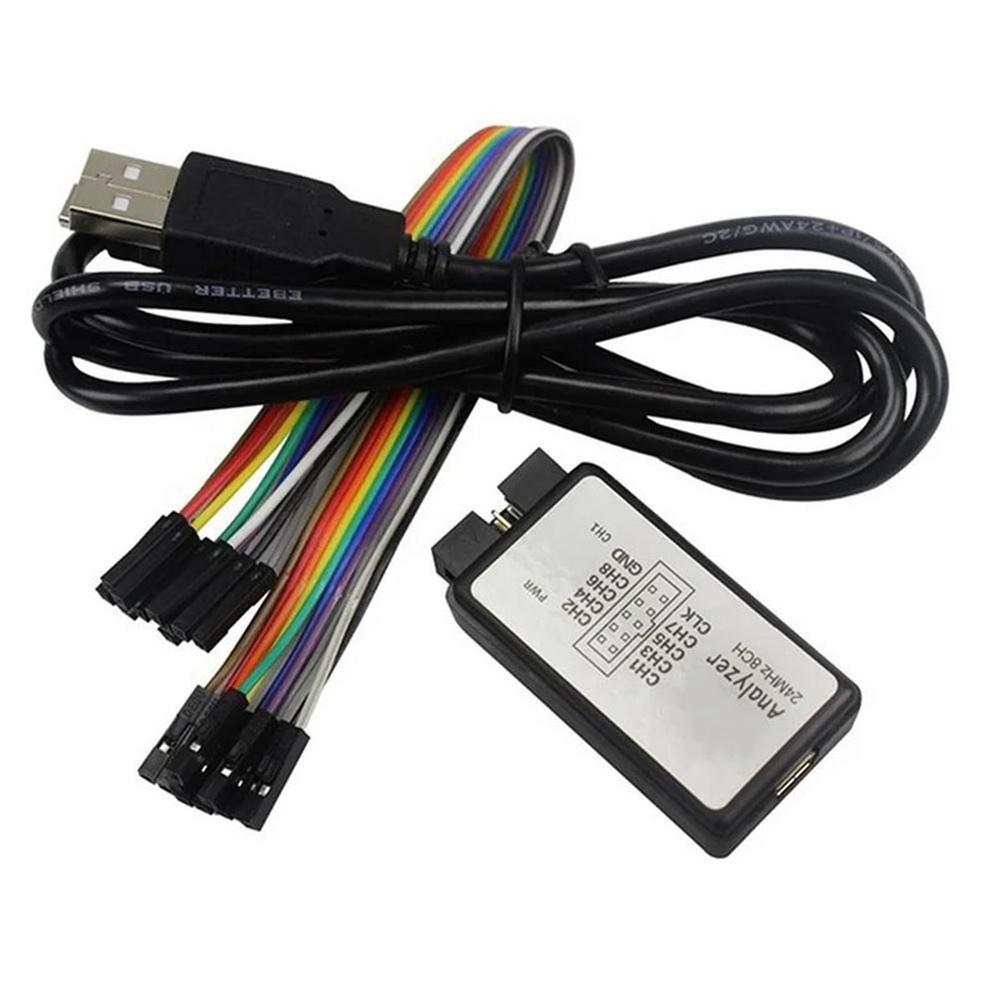 ARM FPGA 디버깅 도구에 적합한 USB 로직 분석기 단일 칩 마이크로컴퓨터 24M 샘플링 8 채널 18,540원