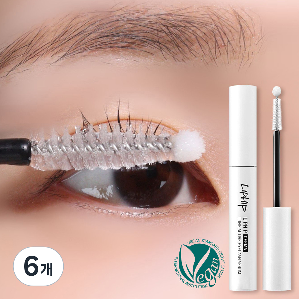 립힙 더마 롱 액티브 아이래쉬 세럼 속눈썹 영양제 10g, 6개, 10g 51,100원