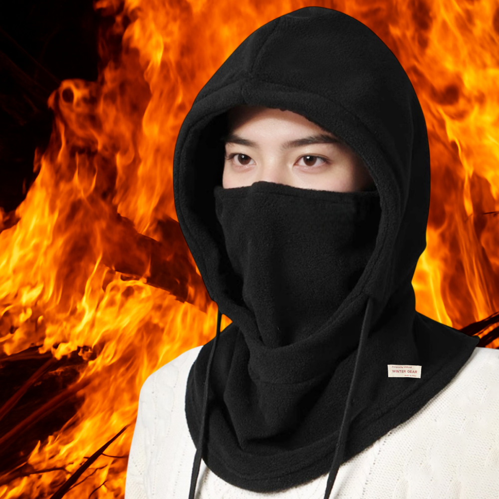 비바핏 기모 후드 넥워머 방한 바라클라바, 블랙, 1개 18,900원