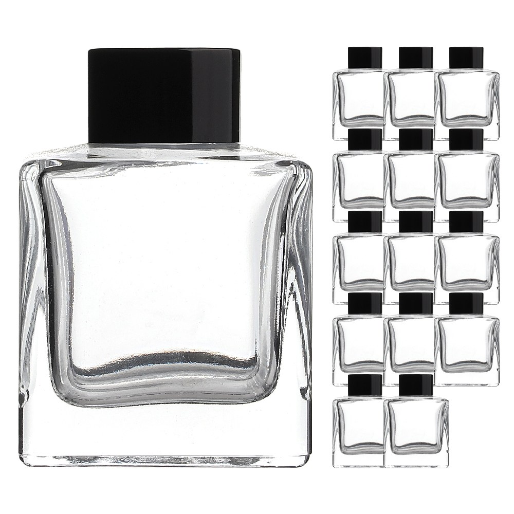 디퓨저 용기 큐브사각 투명 120ml 10개 (뚜껑포함), 120ml 13,500원
