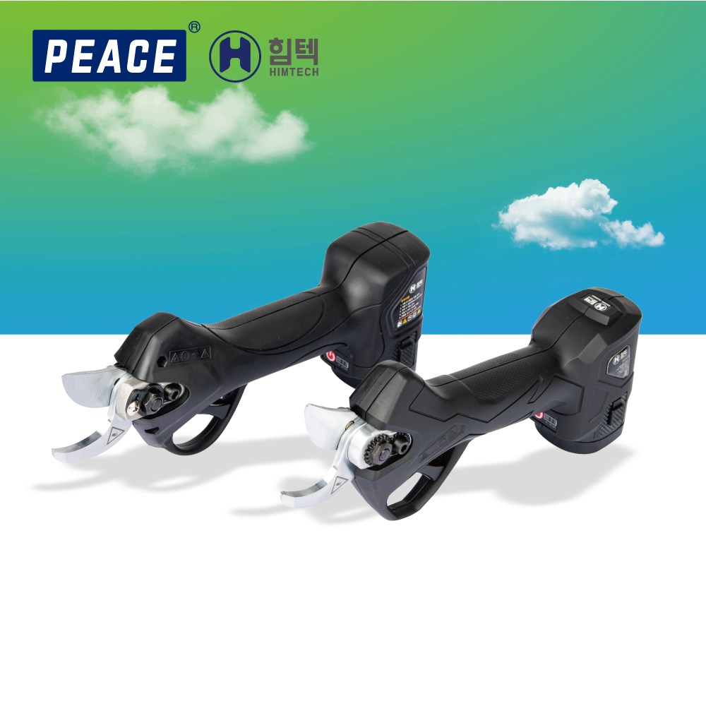 힘텍 무선 충전 전동 가위 전정 전지 가지치기 과수 적과 DJ25 DJ30 341,000원