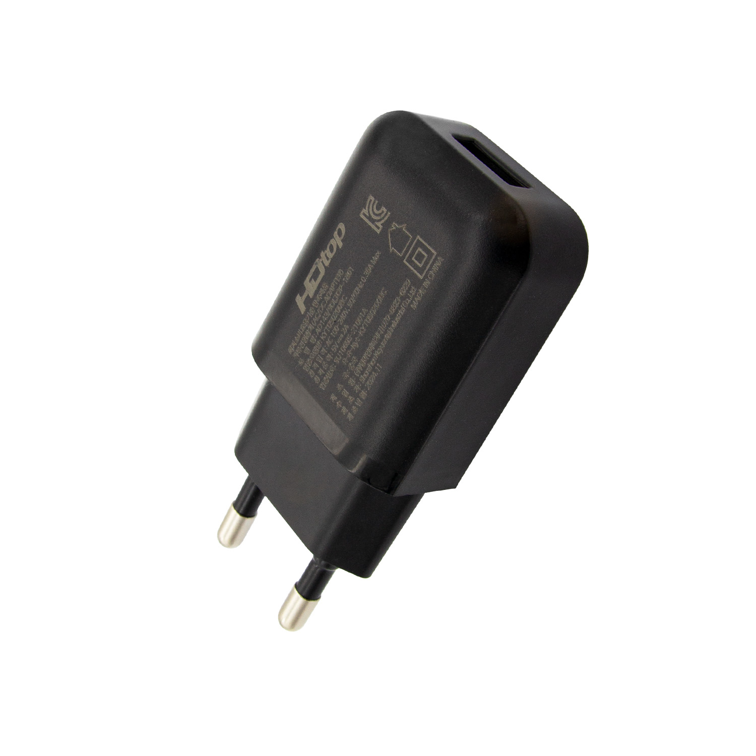 HDTOP HDTOP USB 1포트 DC 5V 2A 아답터 멀티 충전기 블랙 HT-AD143 3,600원