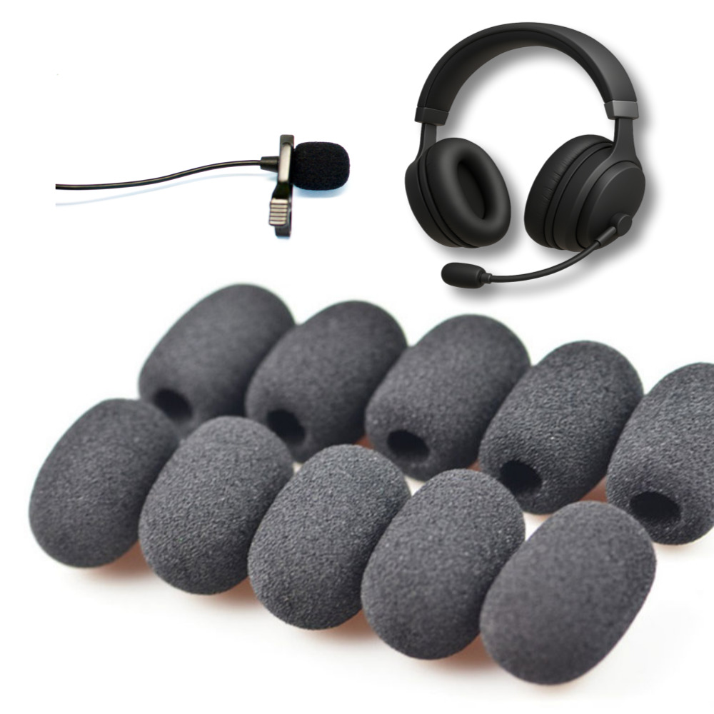 와이엔케이더밸류 핀 마이크 스펀지 커버, 10개, 블랙 6,900원