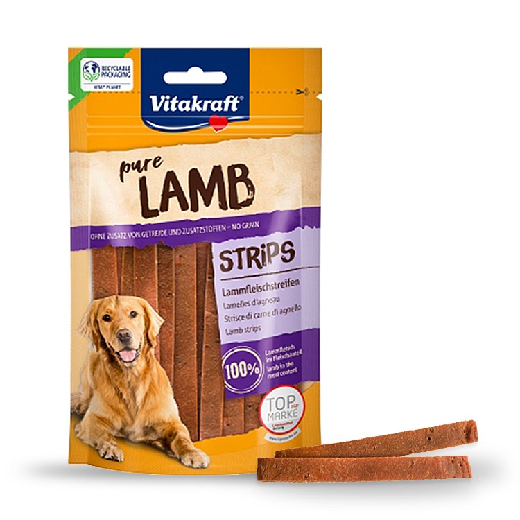 비타크래프트 강아지 퓨어 램 스트립스 80g, 양, 80g, 10개 26,900원