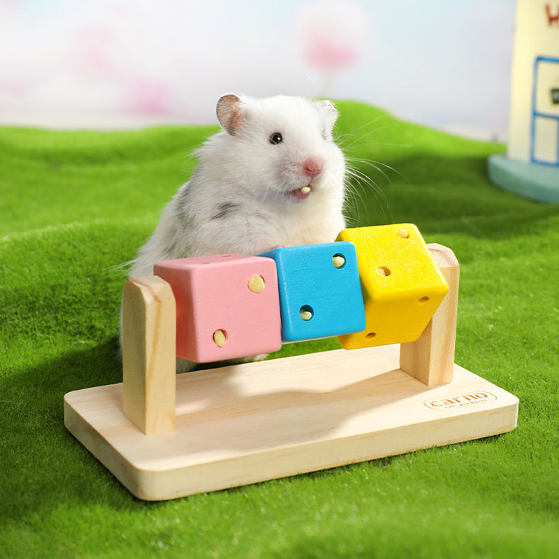 카르노 랜보어 파스텔우드 햄스터 큐브 3,650원