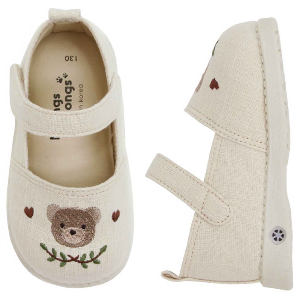 쿵스쿵스 나의테디베어 삑삑이신발 유아신발 아기신발 걸음마신발 소리나는신발 33,900원