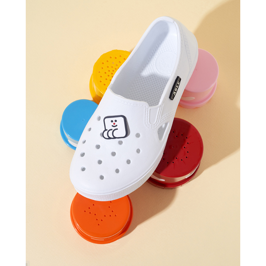 1+1 국내생산 EVA 실내화 학생용 미끄럼방지 쿠션 남녀공용 학교 사무실 슬리퍼 16,200원