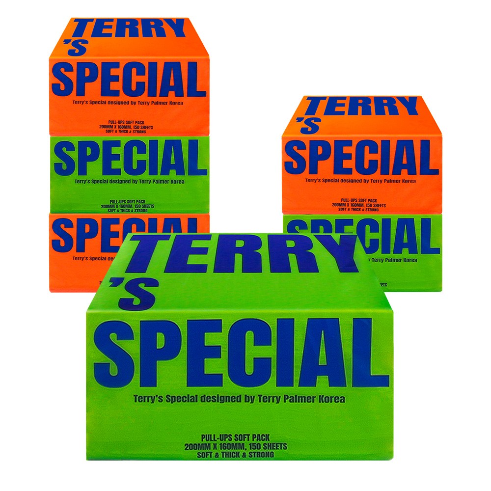 테리파머 뽑아쓰는 키친타올 총900매 무형광 천연펄프 150매x6팩X1박스 (오렌지&그린) 키친타월 주방용품 생활용품 화장지 휴지 주방 물티슈 각티슈 두루마리, 6개, 150매 9,900원
