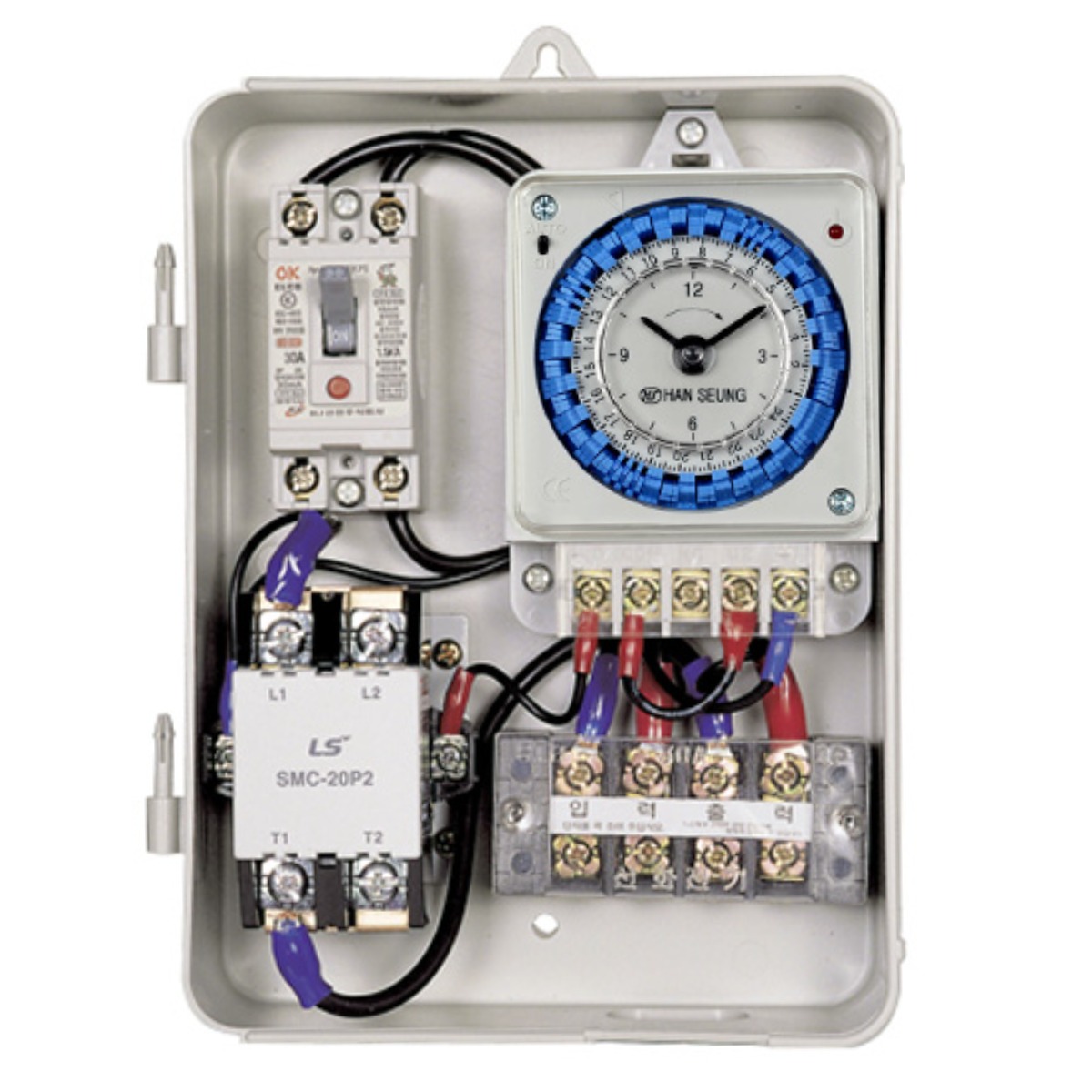 화성전기 한승계기 HTS-24TC HTS-24TC50 대용량타이머 간판타이머 아날로그타이머, 1개 99,000원