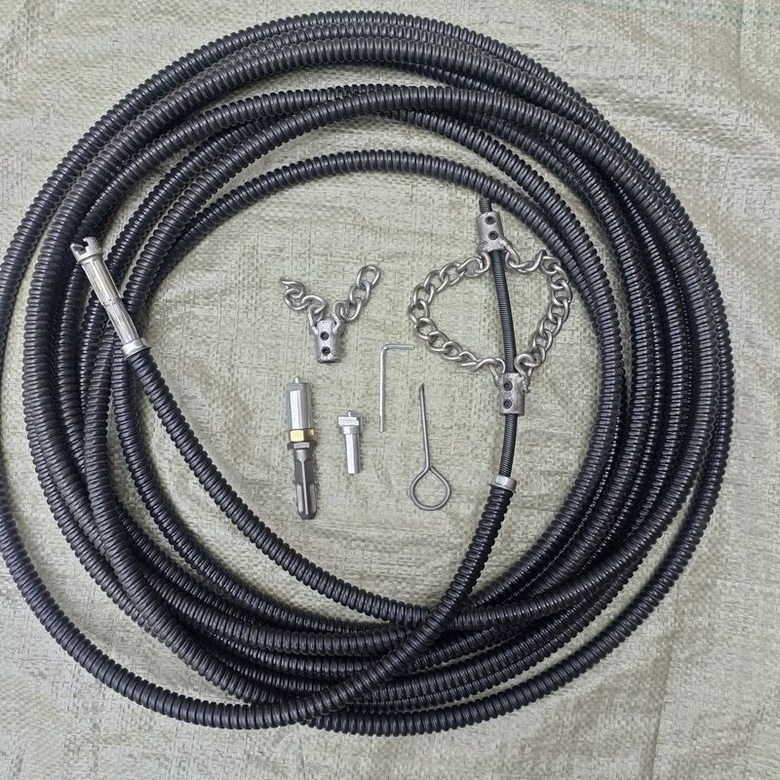 배관 청소 플렉스샤프트 풀세트 하수구 체인노커 청소장비 쌍줄 97,000원