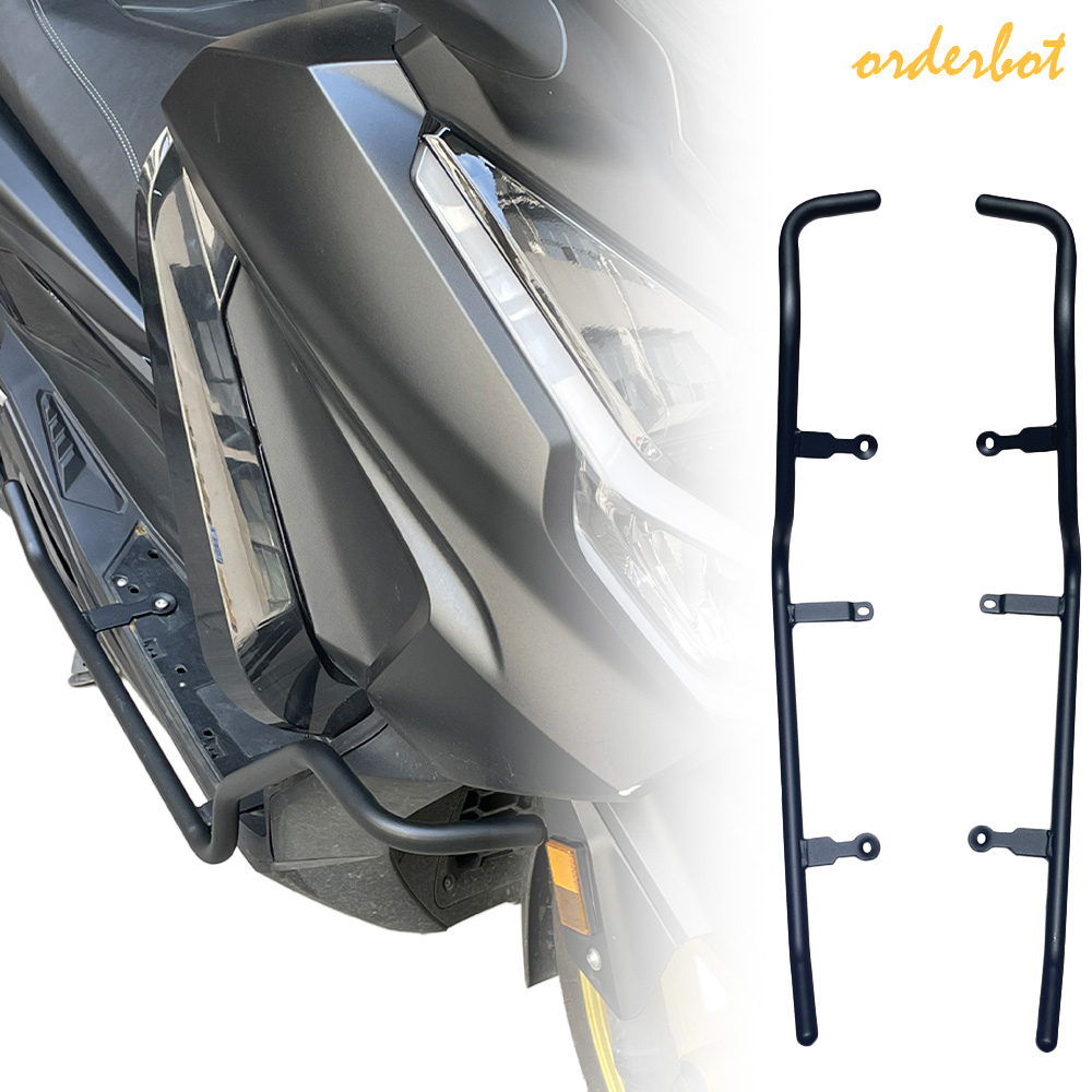 오더봇 포르자 범퍼 가드 크래쉬바 FORZA 350 튜닝 프론트 사이드 슬립 쿵 방지 모든 연식 업그레이드형, 1세트 50,000원