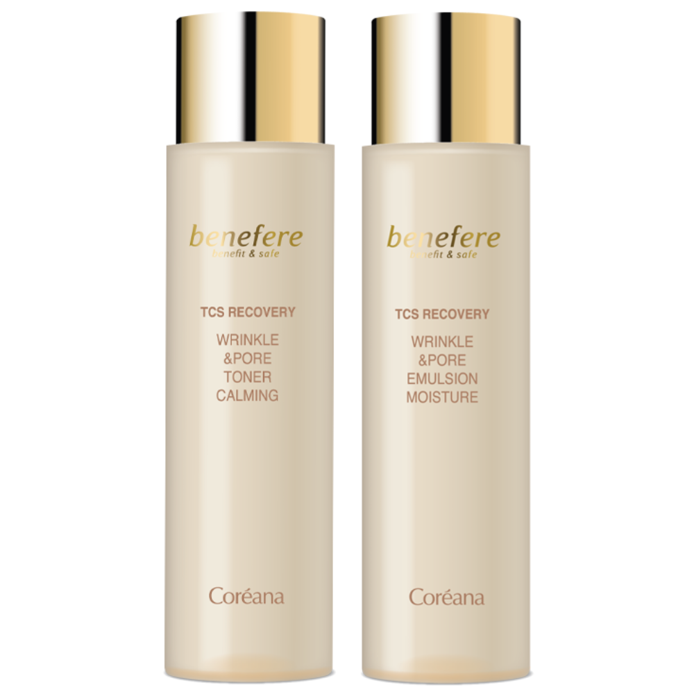 [주름 모공 탄력 개선] 코리아나 베네페레 링클 앤 포어 스킨+로션, 1세트 42,900원