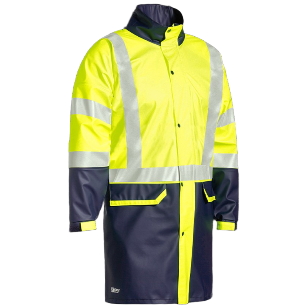 Bisley 비즐리 워크웨어 BJ6935HT 레인코트, 옐로/네이비, 1개 96,700원