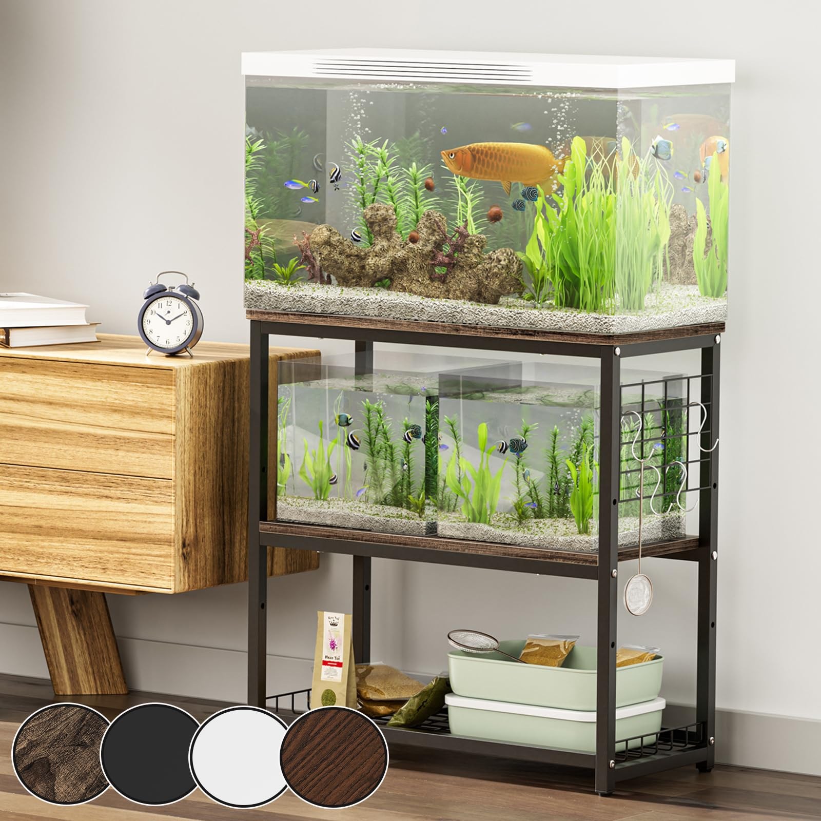 어항 선반 받침대 3단 다용도 일체형 테이블 받침대 수족관다이 어항 진열대 49,100원
