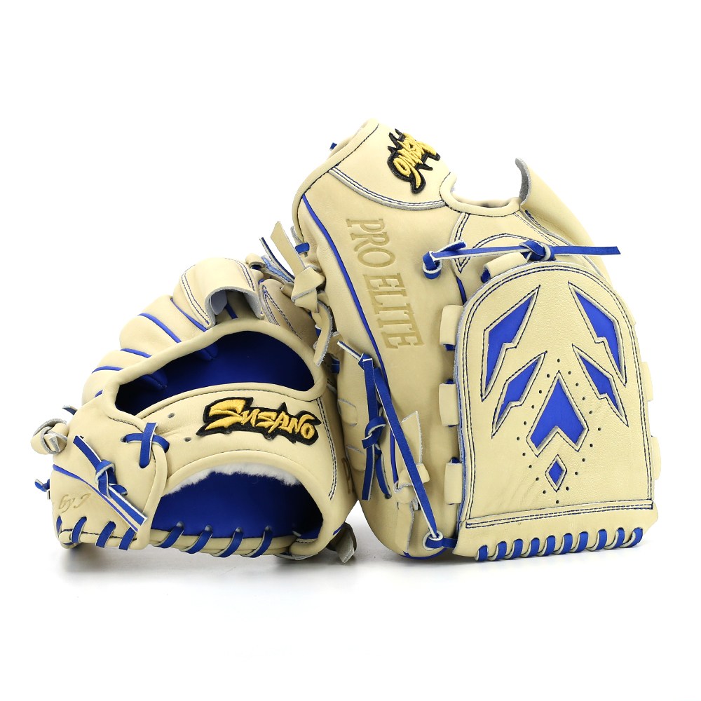 스사노 투수글러브 프로엘리트 변형방패웹 크림블루 189,000원