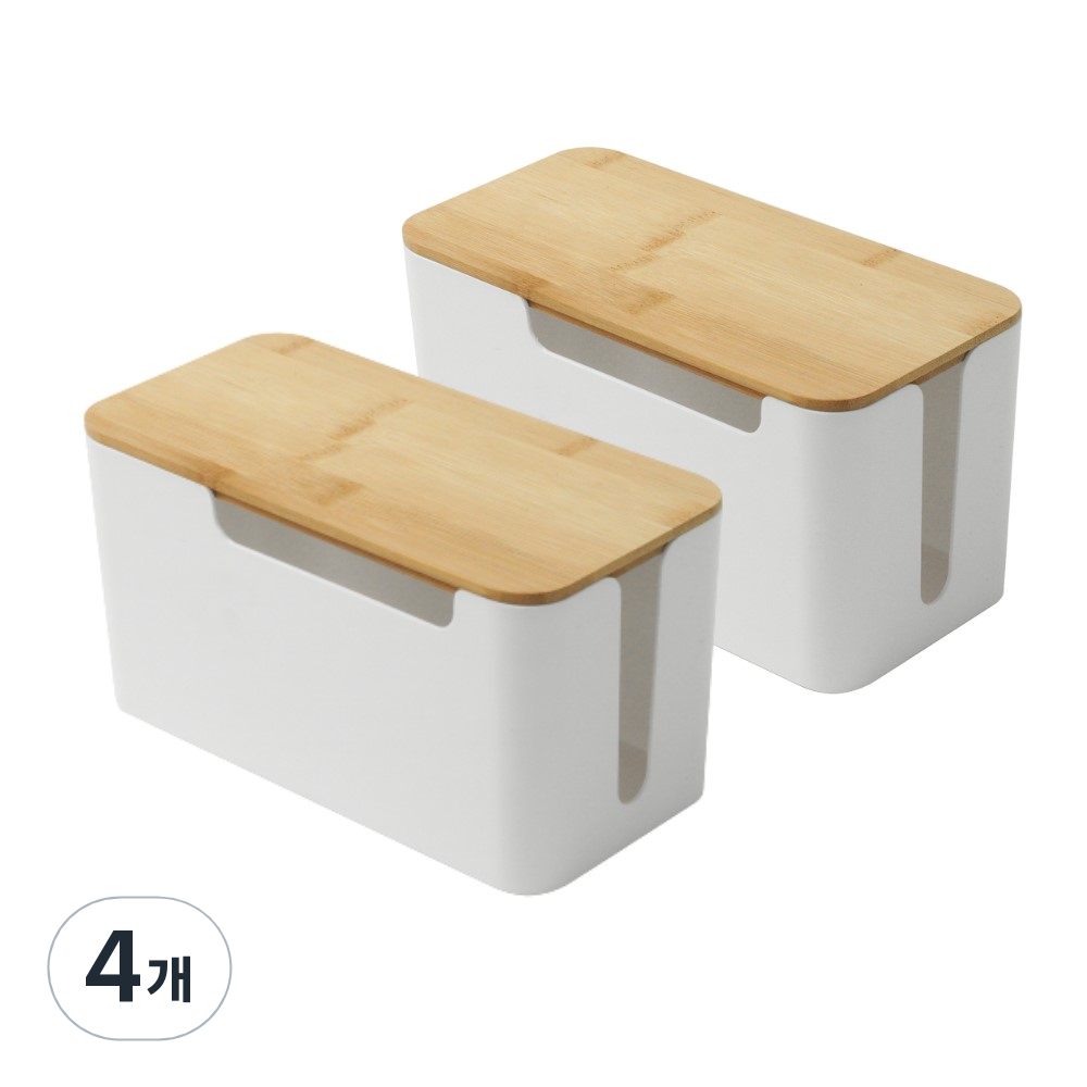 모노플랫 우드 멀티탭 정리함 3구 소형 35,600원