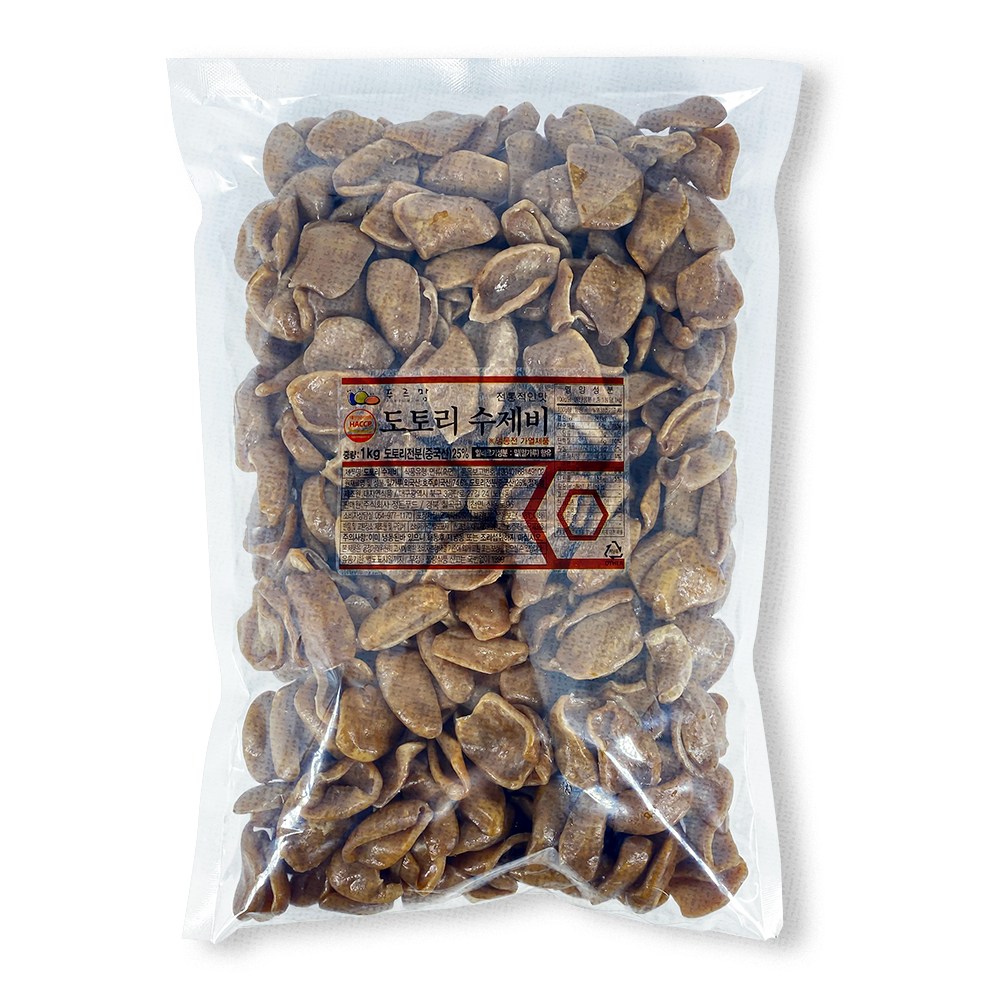 푸르맘 도토리 수제비, 1개, 1kg 8,990원