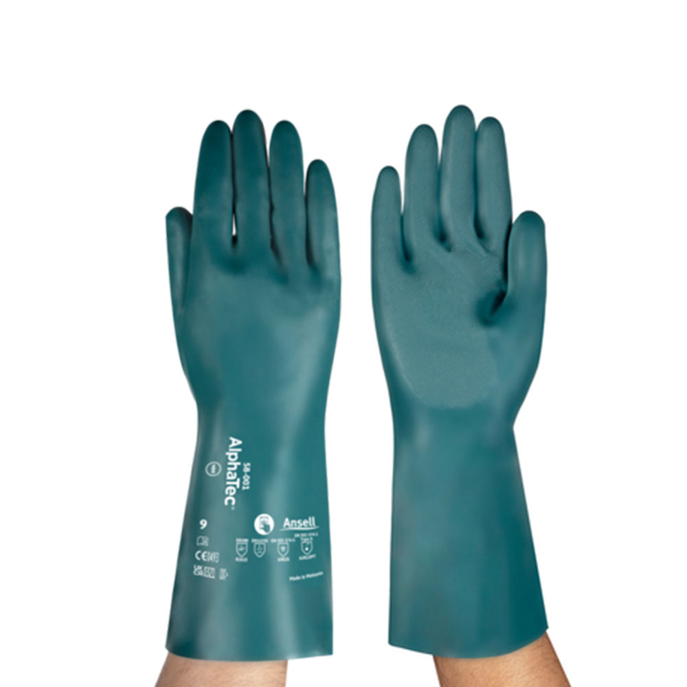 안셀 알파텍 58-001 1켤레 니트릴 내화학 장갑 산업용 안전 ESD 정전기 방지 스크린터치 9,600원