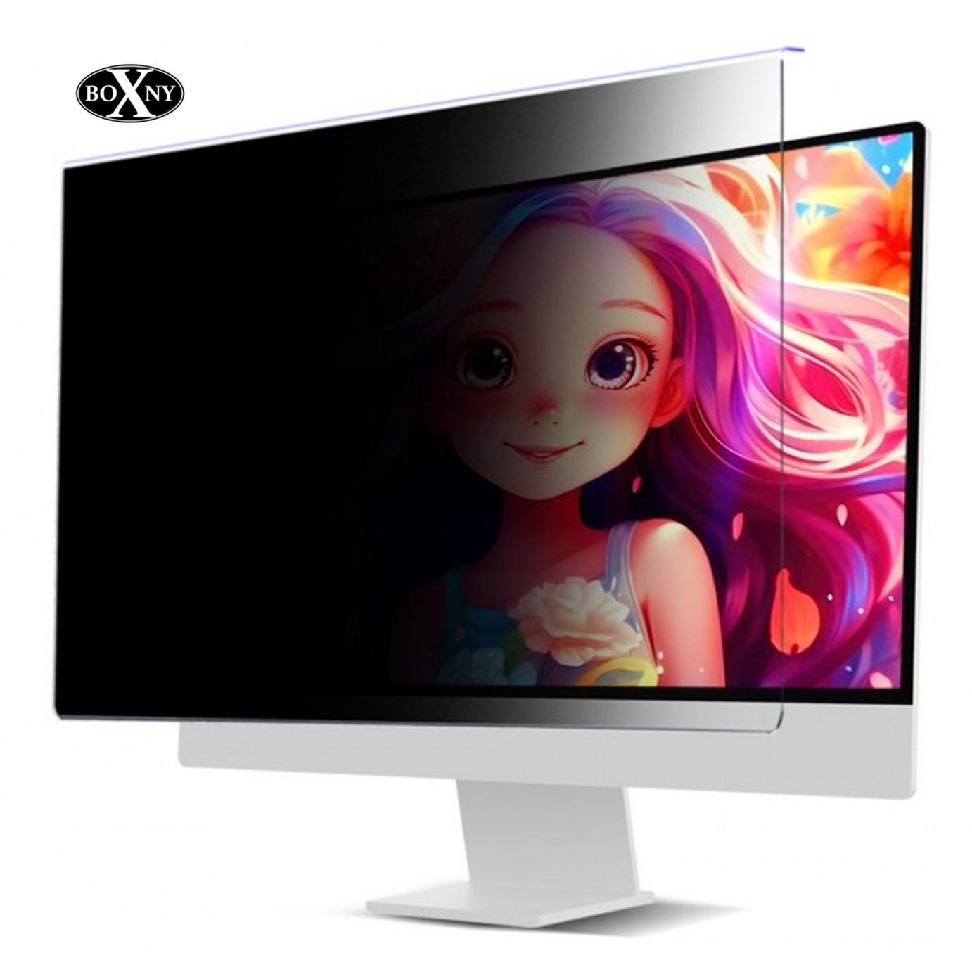 티앤아이 X-BONY 거치식 사생활보호 블루라이트차단 모니터 보호필름, 1개, 22인치 24,760원