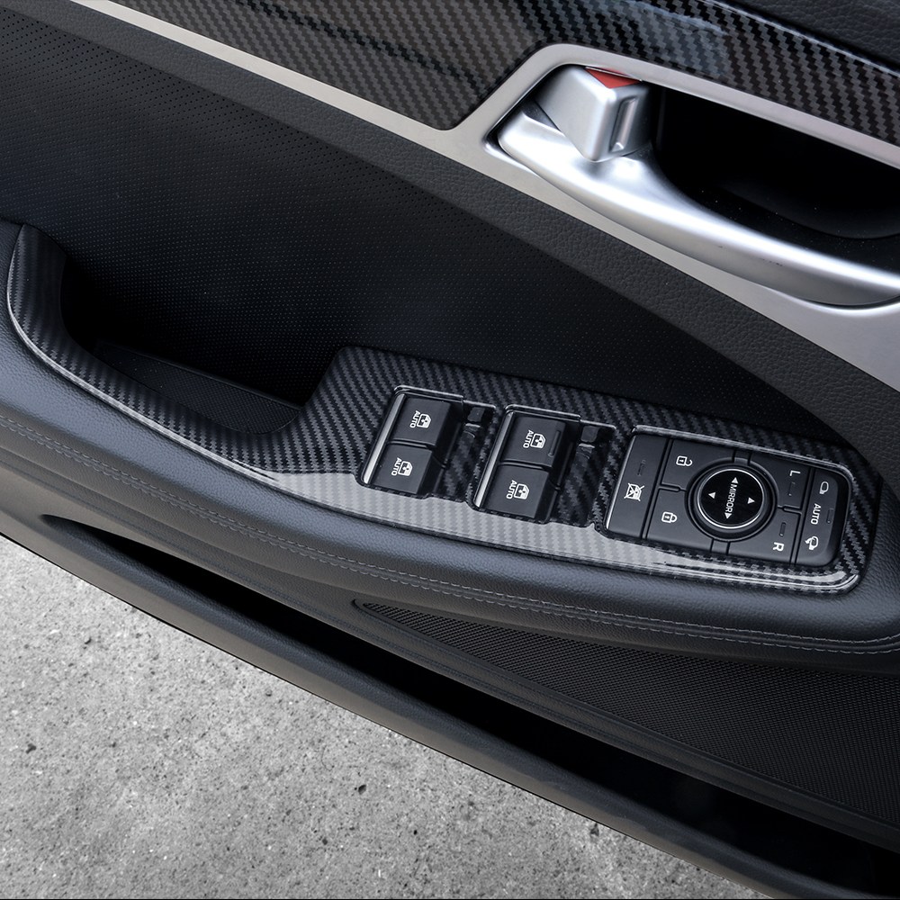 유투카 호환 G80 DH 스포츠 튜닝 용품 윈도우스위치 카본 몰딩 62,500원