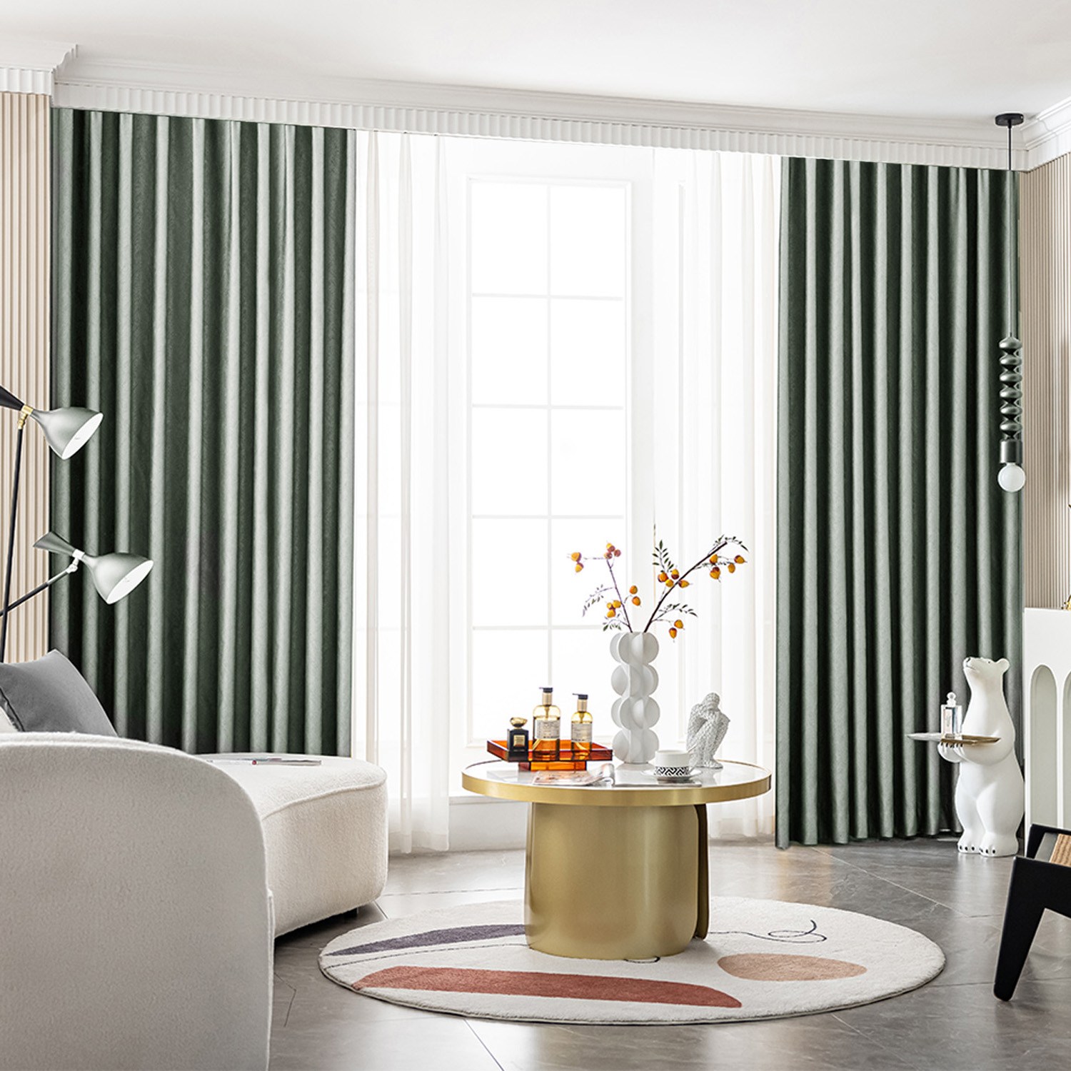 커튼킹 암막커튼 벨벳원단 거실커텐 창문형커튼 쉐우도암막커튼 아일렛형 2장 31,890원