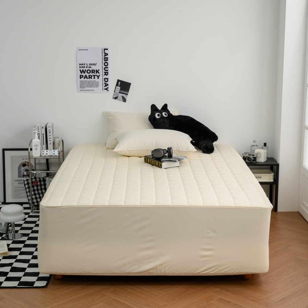 슬리안 높은 국산 순면 누빔 매트 매트리스 침대 커버 시트 59,900원