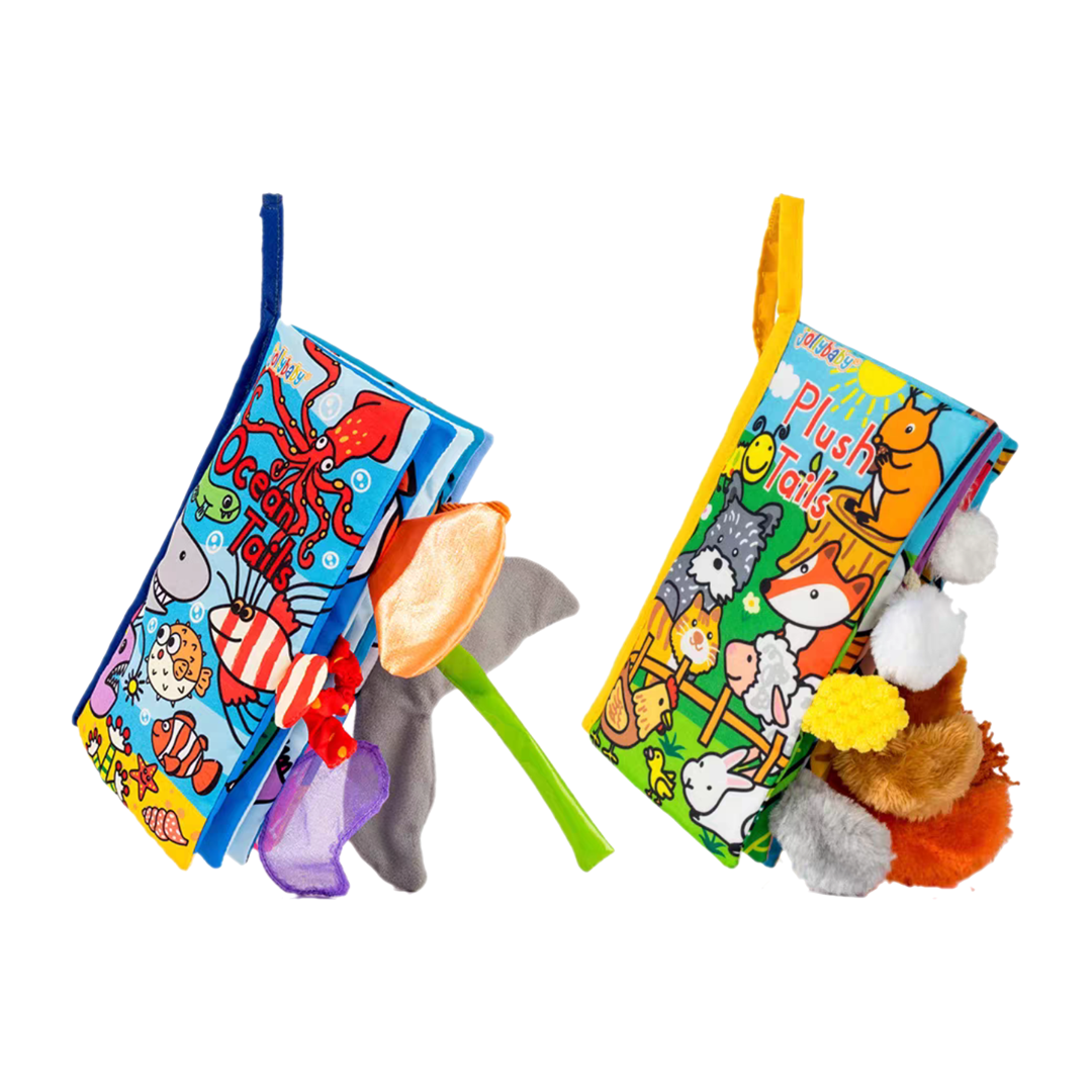 졸리베이비 헝겊책 꼬리책, 오션+플러쉬, 1개 19,800원