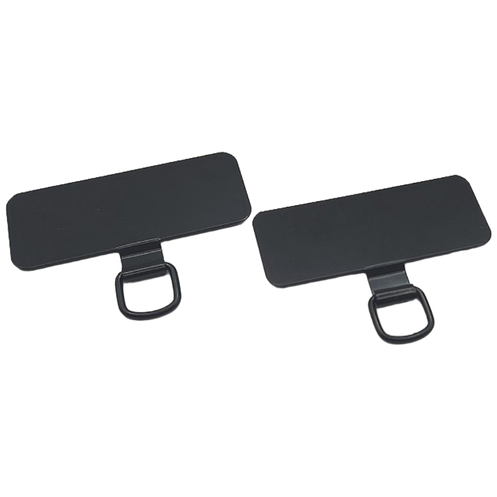 엠스스토어 304 스텐 핸드폰 연결고리 행온택 태그홀더, 2개, 블랙 9,970원