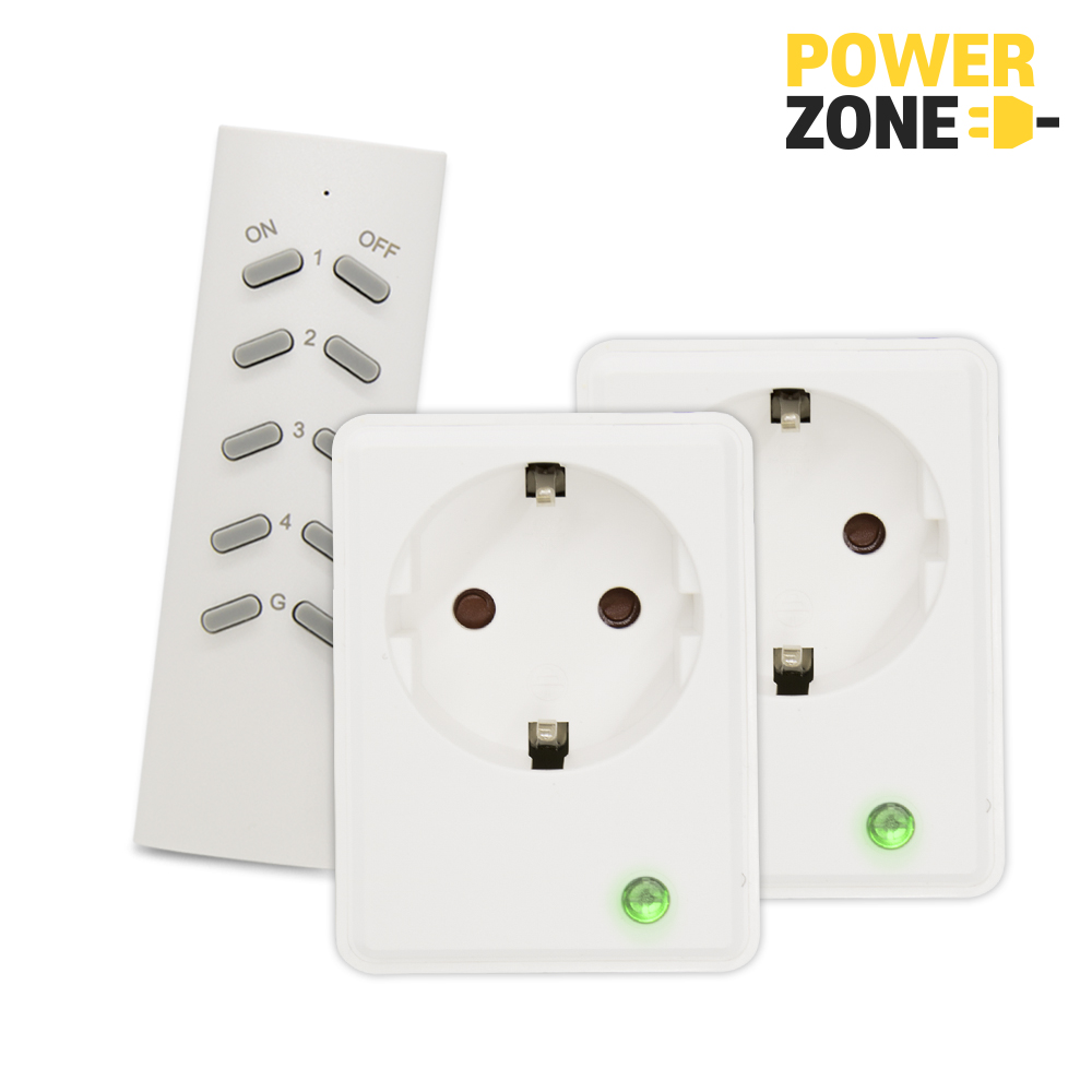 파워존 4000w 리모트콘센트+스틱리모컨세트 무선제어, 1세트 28,250원