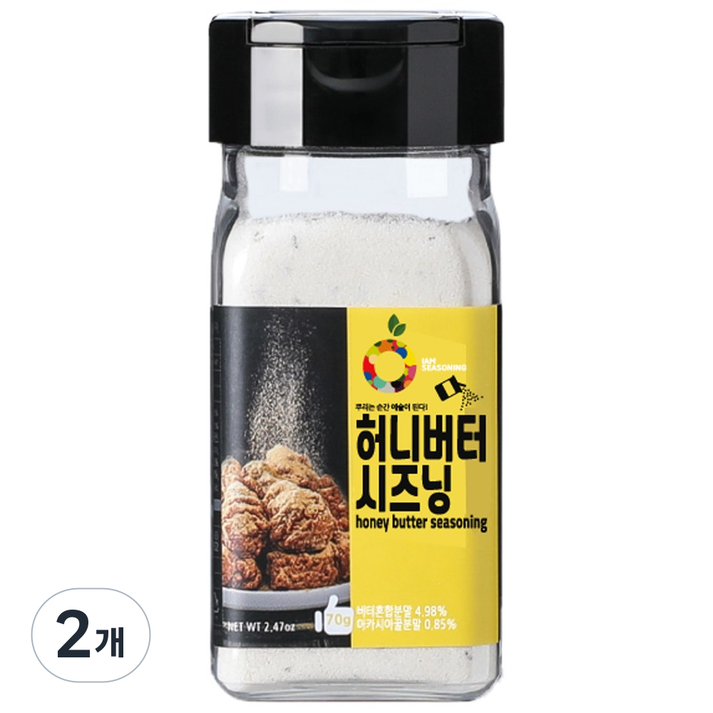 아이엠소스 허니버터시즈닝 마법의 시즈닝, 2개, 70g 12,790원