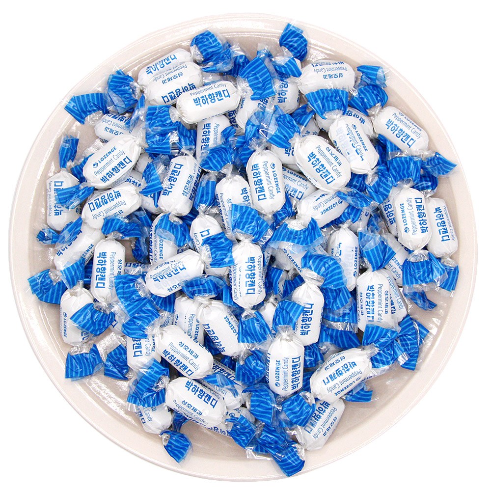 웰링스 대용량 업소용 벌크 디저트 캔디 화이트데이 기념일 행사 어린이집 답례품 식당 후식 민트 박하 사탕, 1개, 2.5kg 16,800원