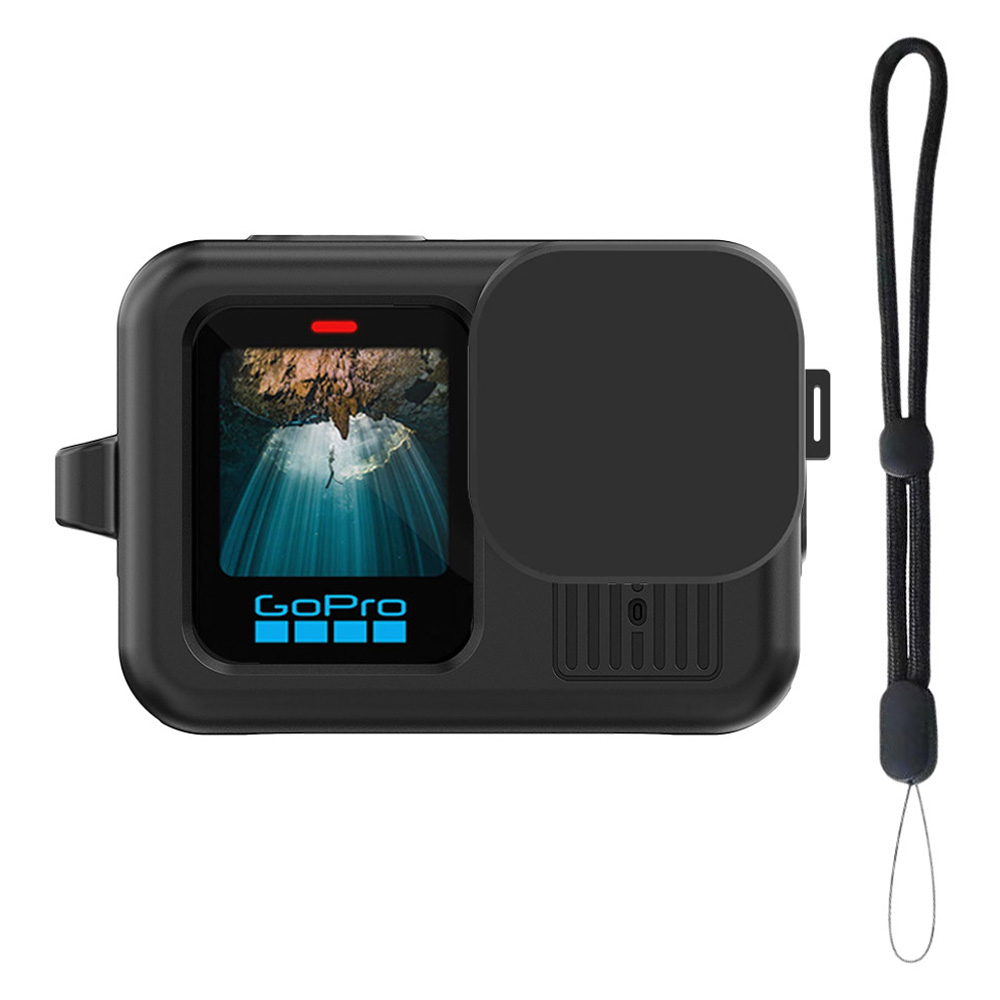 스페이스쉴드 고프로 히어로13 호환 실리콘 보호 케이스, 1개, 블랙 12,380원