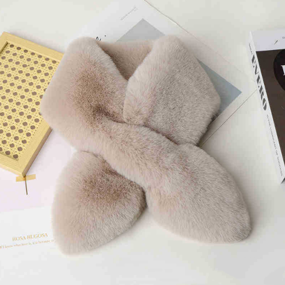 하우매니 인조 토끼털 스카프 목도리 7,900원